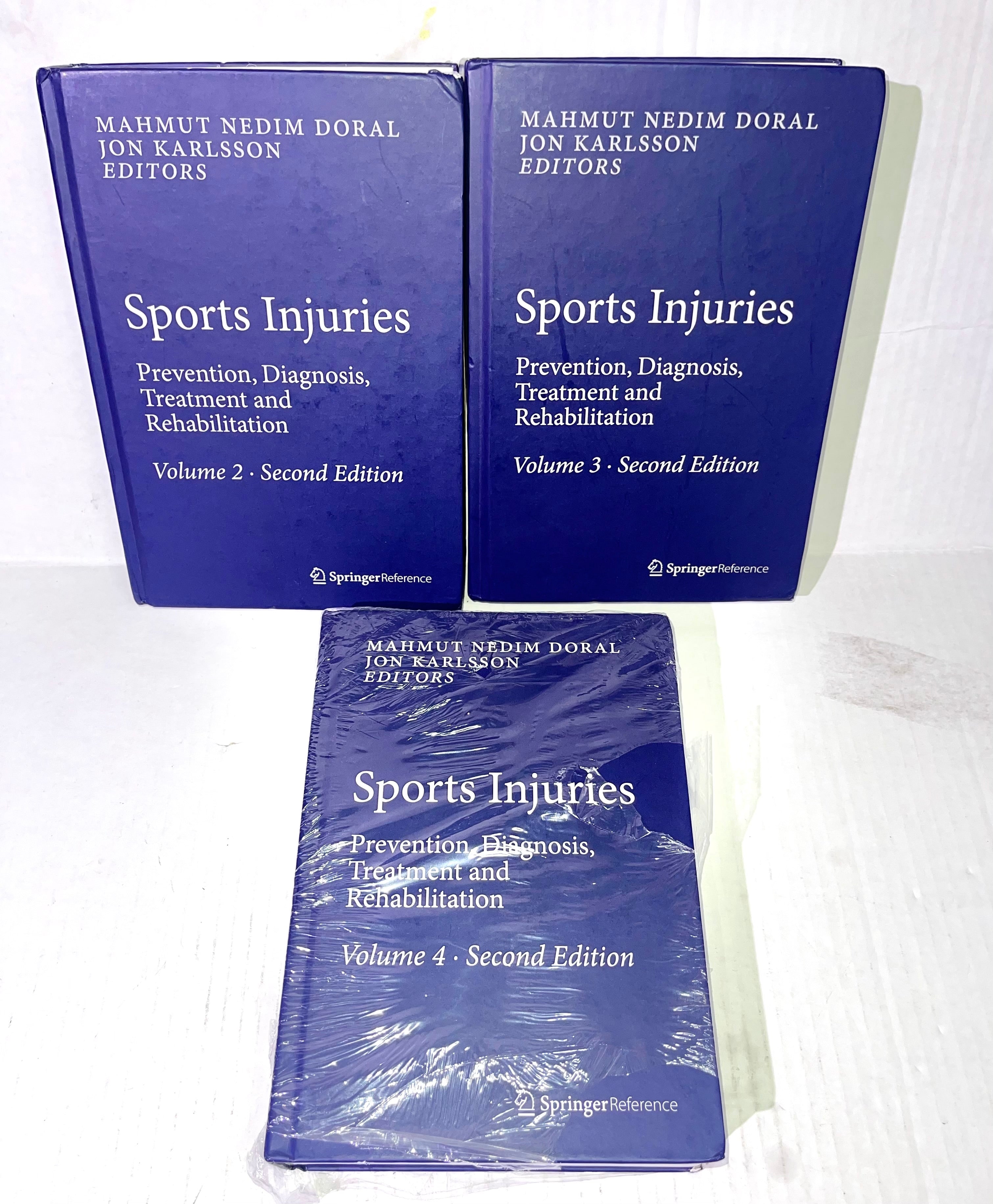 Sports Injuries Prevention, Diagnosis, Treatment & Rehabilitation
Volume 2-4 Second Edition Springer Reference VOLUME 2, 3 & 4